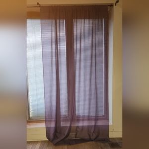 Plum Curtain - 1 panel